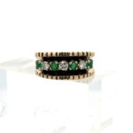 Emerald Diamond Cigar Band