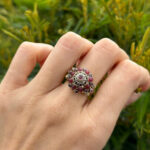 Victorian 18k Ruby Ring