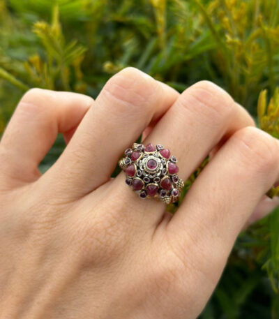 Victorian 18k Ruby Ring