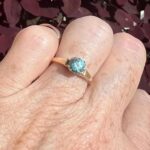 Vintage Blue Topaz Ring