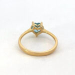 14K Solid Gold Heart Ring