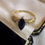 Marquis Sapphire Ring