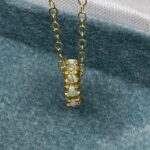 Opal Charm for Necklace