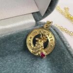 Vintage Pineapple HAWAII Frame Charm