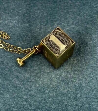 Vintage Mad Money 1 Dollar Bill Break Pendant