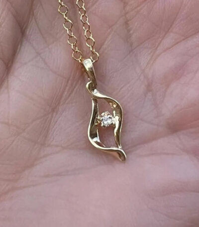 Little 14k Gold Charm