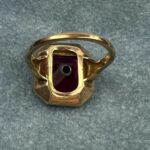 Vintage Eastern Star and Gavel Ring