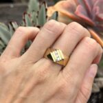 Vintage 14k Gold Diamond Ring