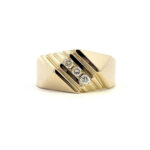 Vintage 14k Gold Diamond Ring