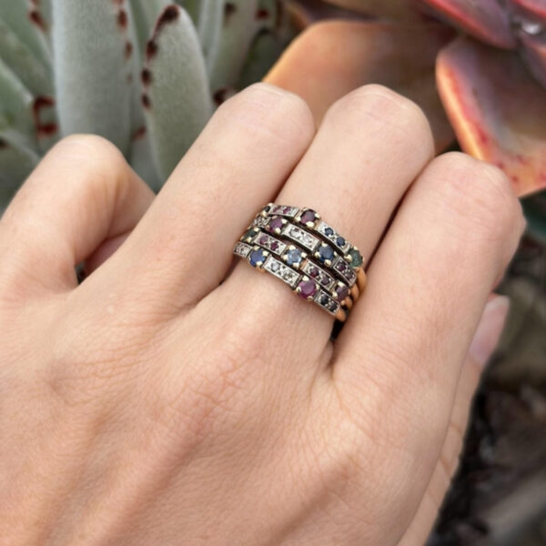 Vintage Mothers Stacking Ring