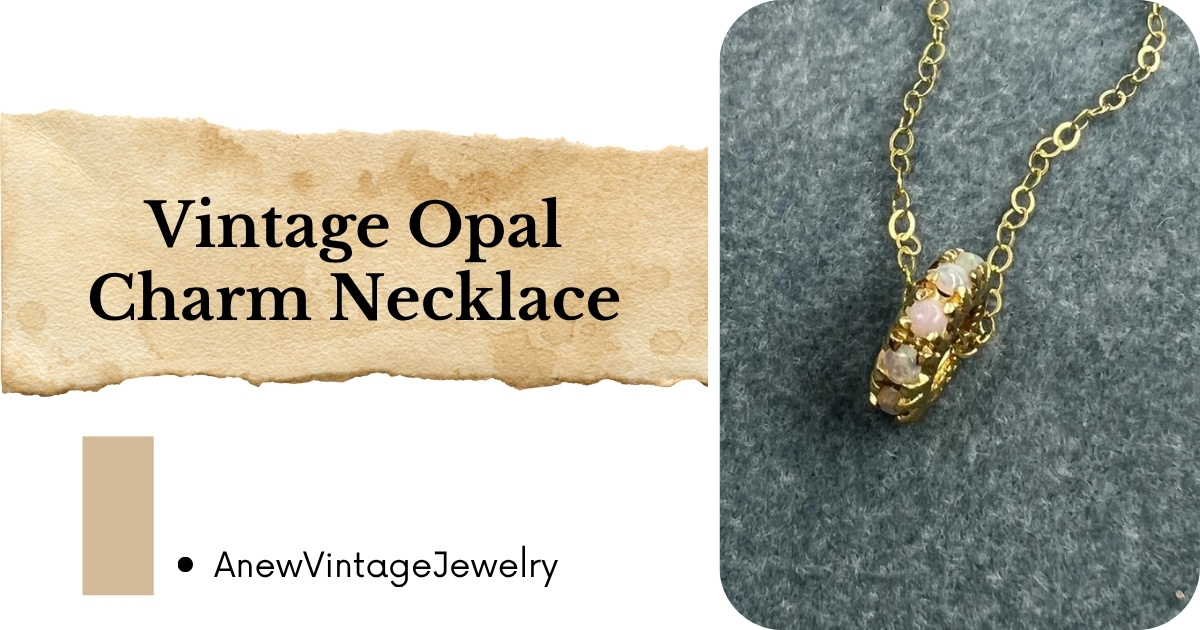 Vintage Opal Necklace