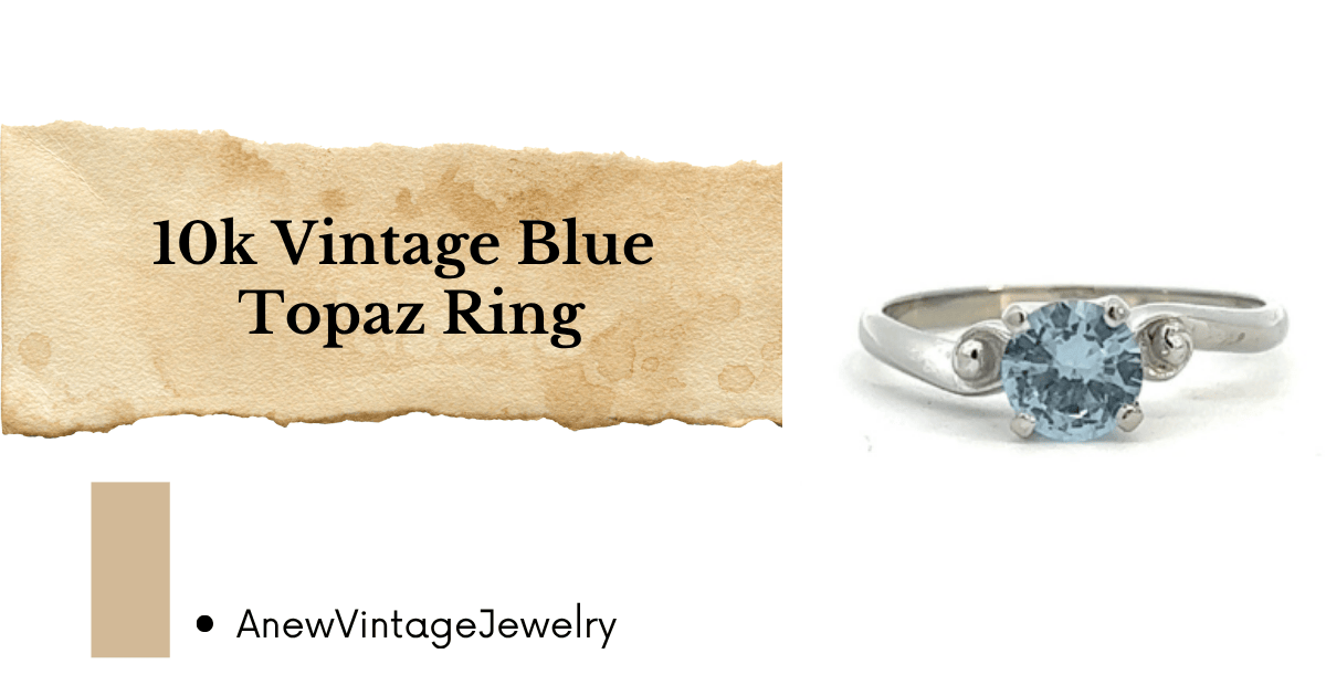 Vintage Topaz Ring