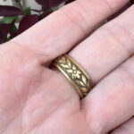 14k Solid Gold Ring Artcarved