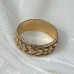 14k Solid Gold Ring Artcarved
