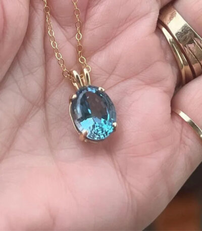 Gold Blue Topaz